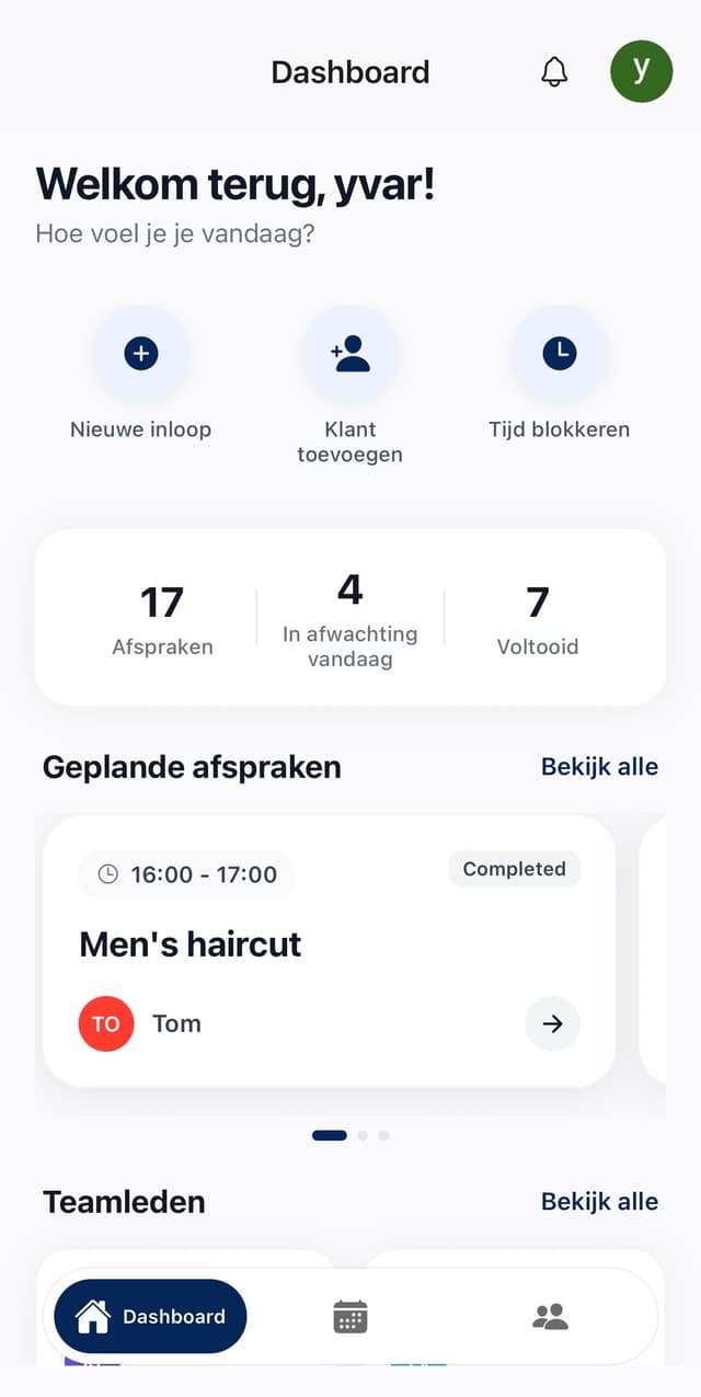 FlexBookz Mobile Calendar